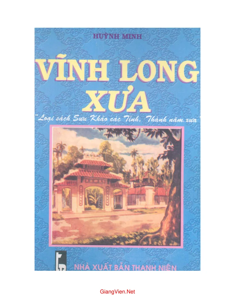 Ảnh bìa của Vĩnh Long xưa