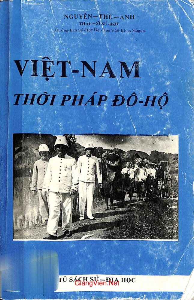 Ảnh bìa của Việt Nam thời Pháp đô hộ
