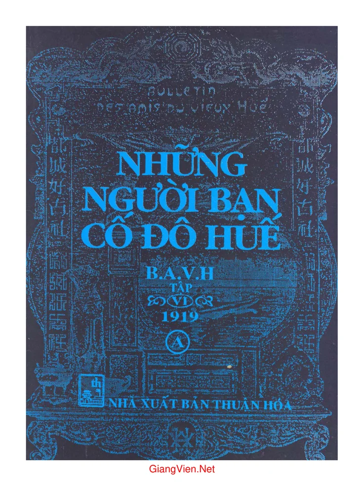 Ảnh bìa của Những người bạn cố đô Huế - Tập 6A