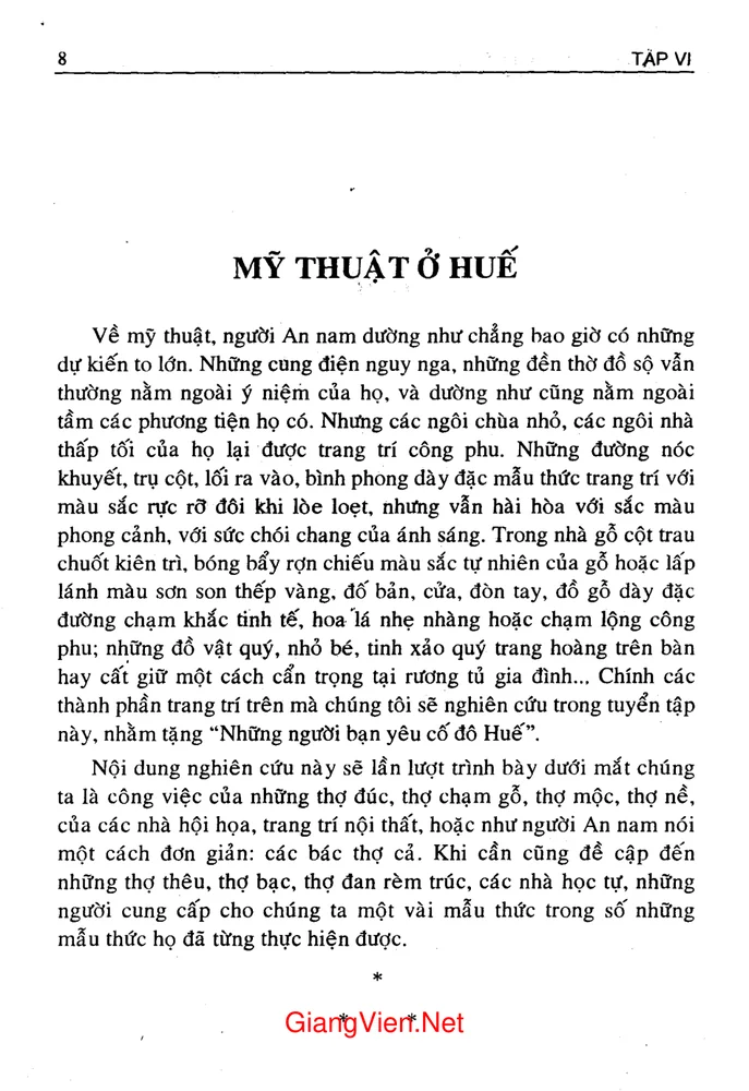 Mục lục chi tiết trang 2 sách Những người bạn cố đô Huế - Tập 6A