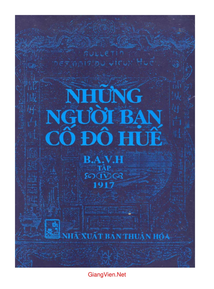 Ảnh bìa của Những người bạn cố đô Huế - Tập 4