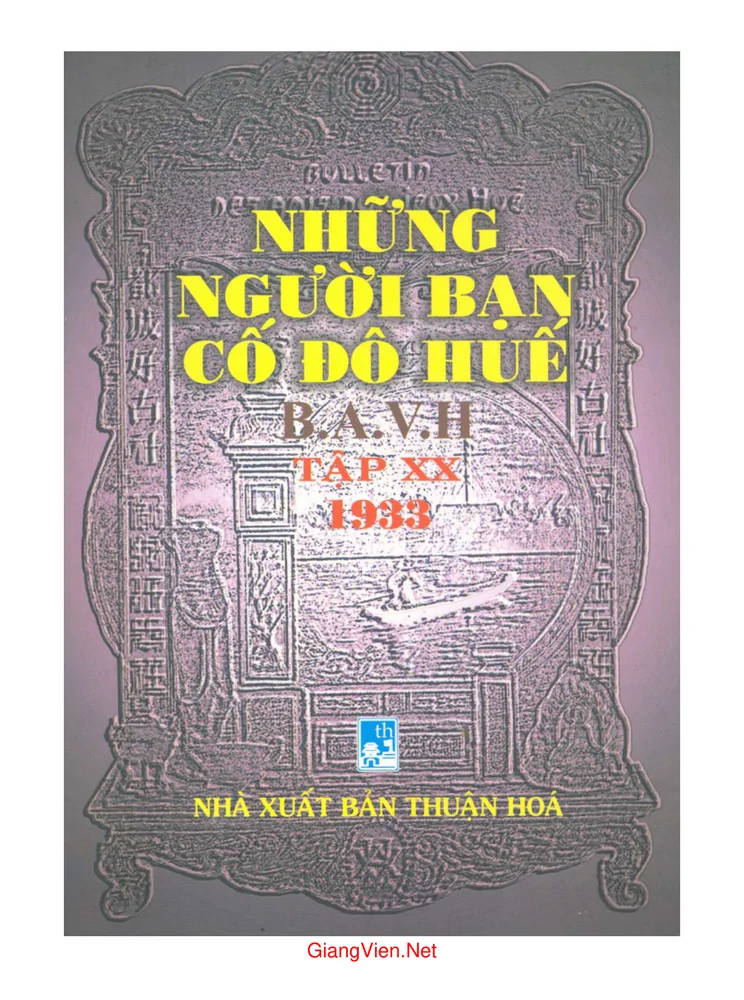 Ảnh bìa của Những người bạn cố đô Huế - Tập 20