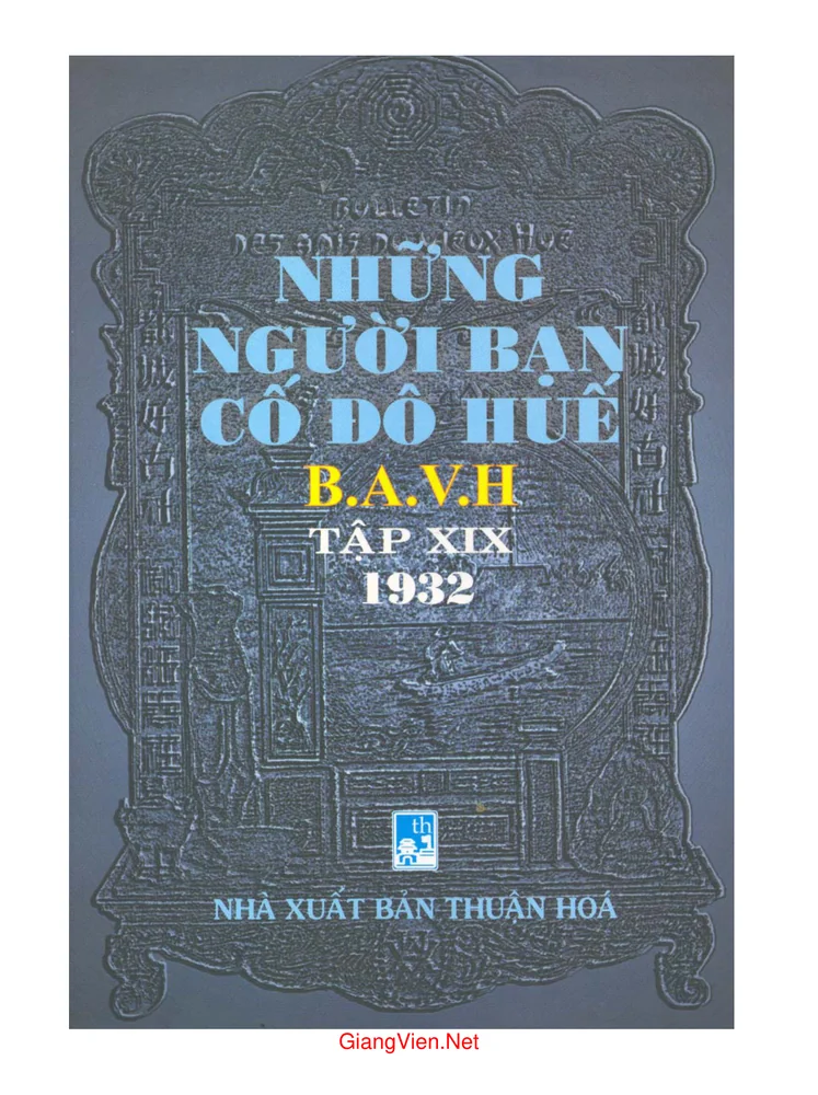 Ảnh bìa của Những người bạn cố đô Huế - Tập 19