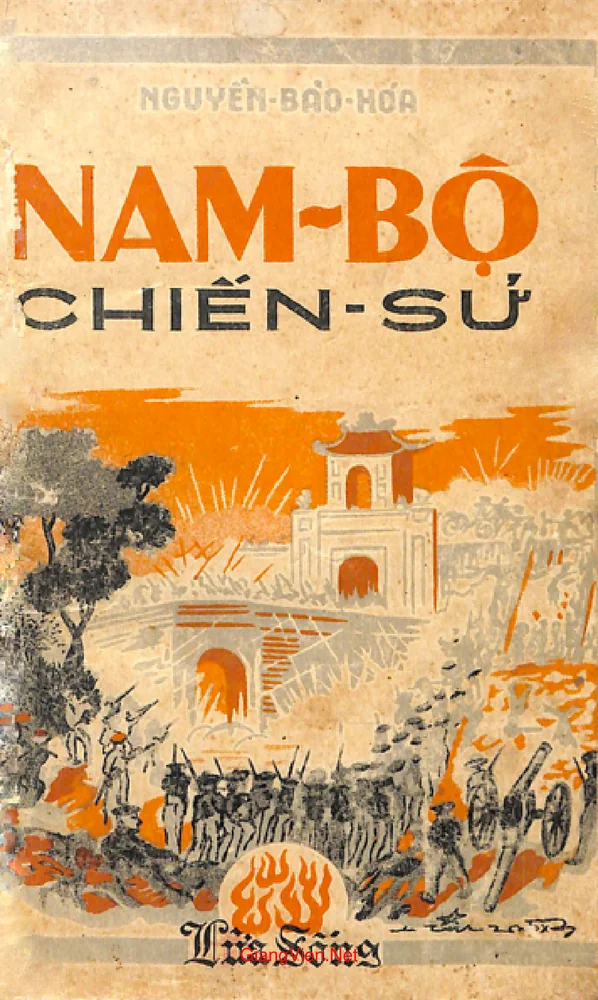 Ảnh bìa của Nam Bộ chiến sự