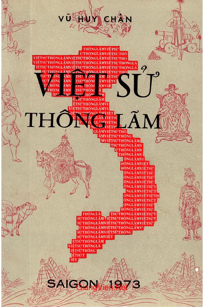 Ảnh bìa của Việt sử thông lãm