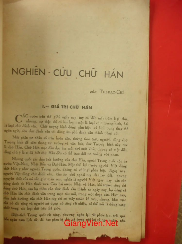 Mục lục chi tiết trang 1 sách Nghiên cứu chữ Hán