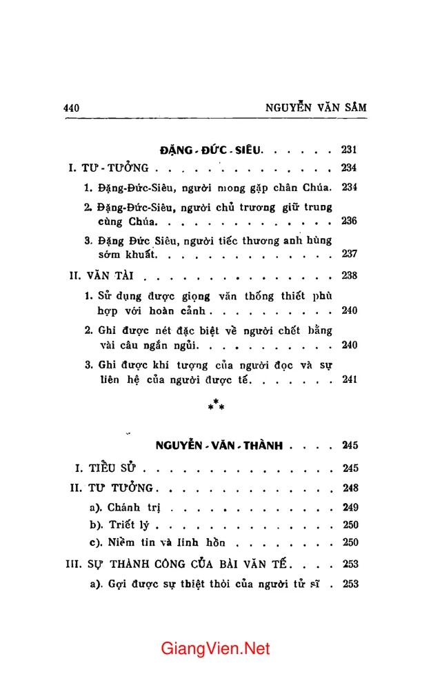 Mục lục chi tiết trang 5 sách Văn học Nam Hà