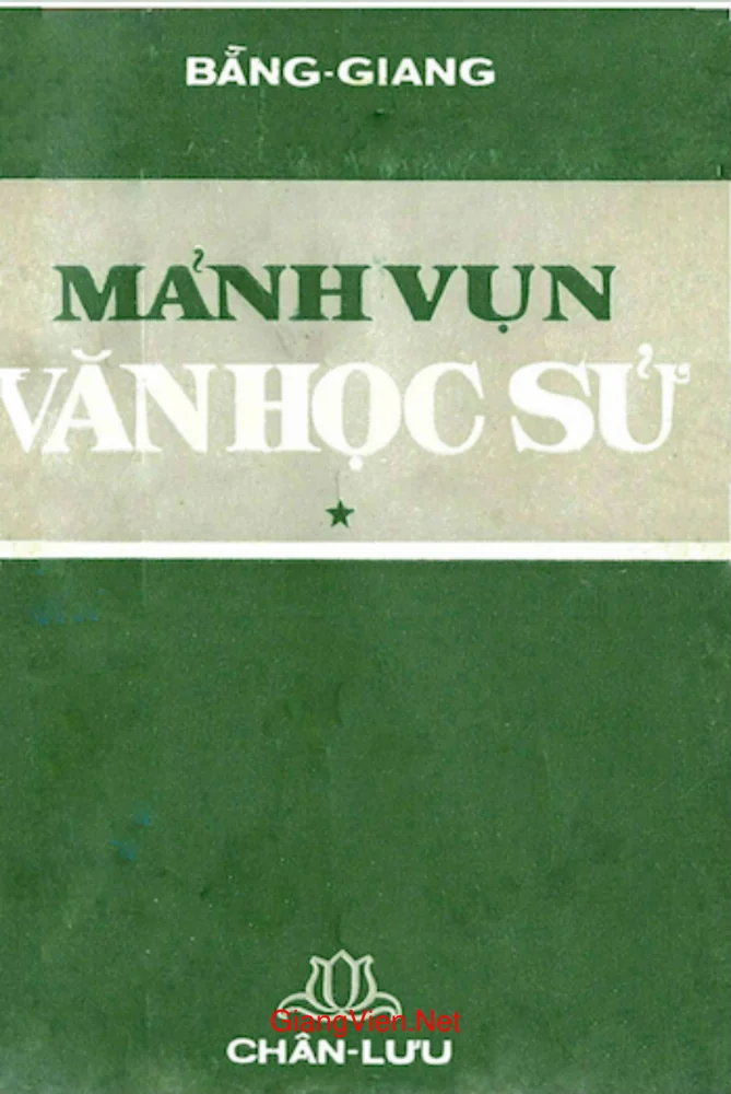 Ảnh bìa của Mảnh vụn văn học sử