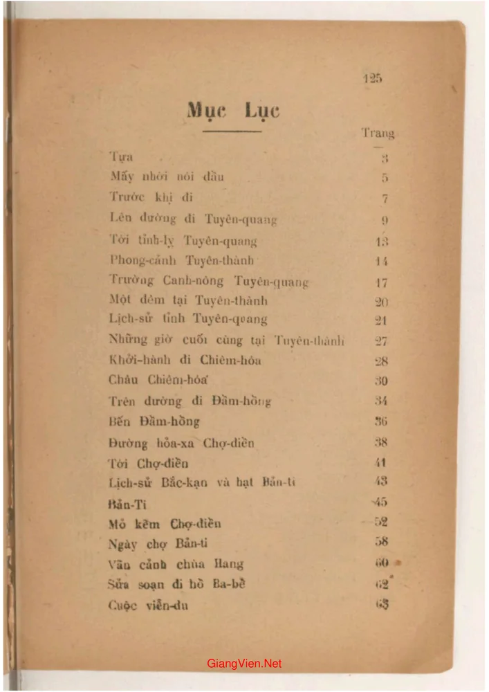 Trang 2 - Ảnh minh họa nội dung sách Từ Hà Nội đến hồ Ba Bể