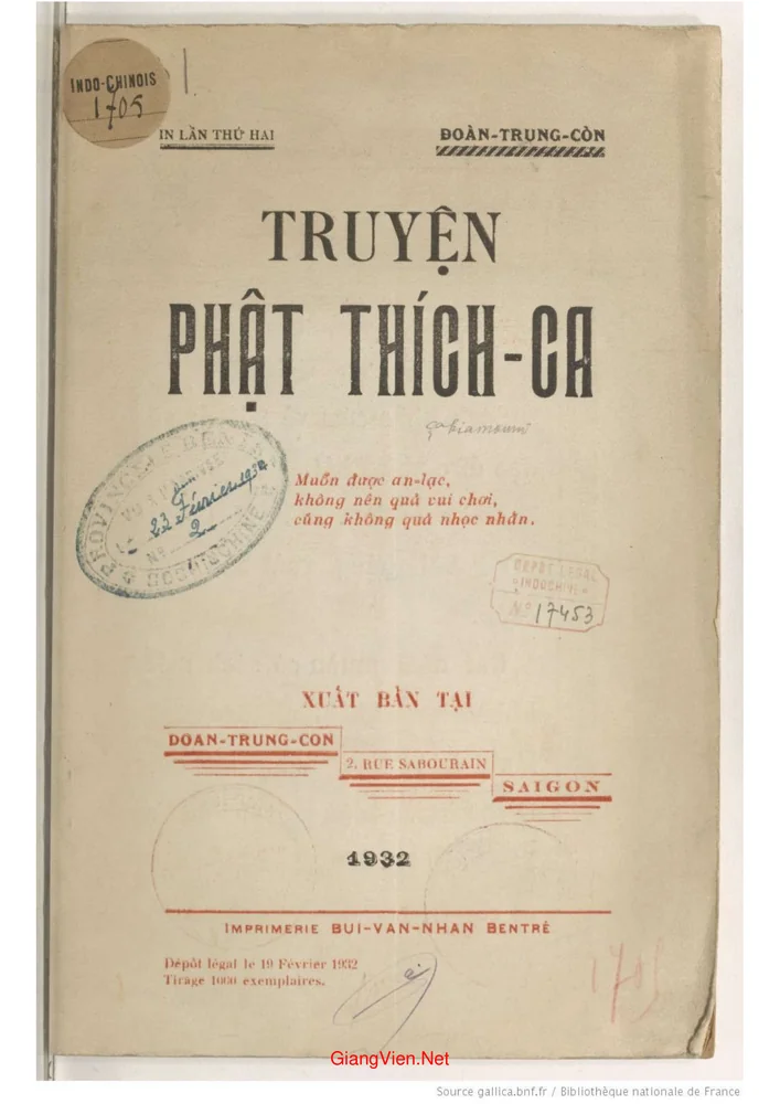 Ảnh bìa của Truyện Phật Thích Ca