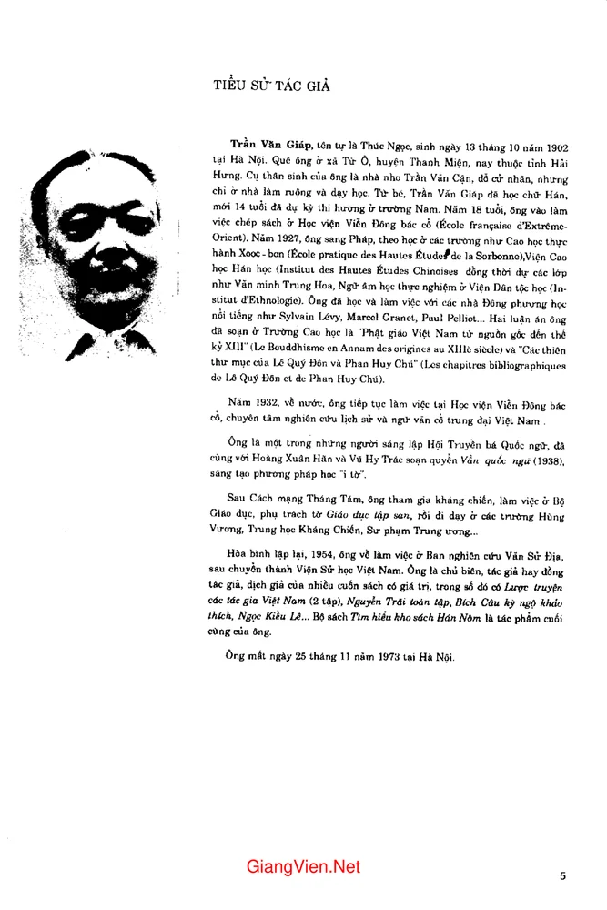 Trang 3 - Ảnh minh họa nội dung sách Tìm hiểu kho sách Hán Nôm nguồn tư liệu văn học sử học Việt Nam - Tập 2