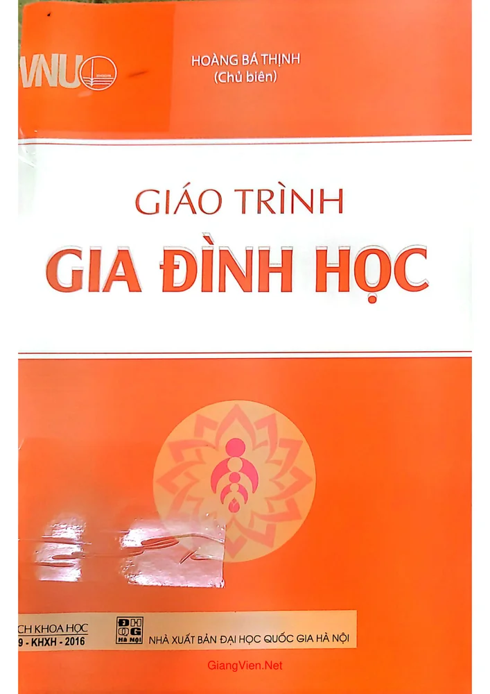 Ảnh bìa của Giáo trình gia đình học