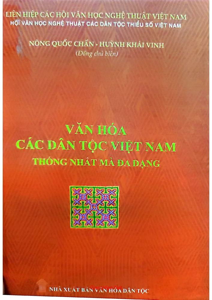 Ảnh bìa của Văn hoá các dân tộc Việt Nam thống nhất mà đa dạng