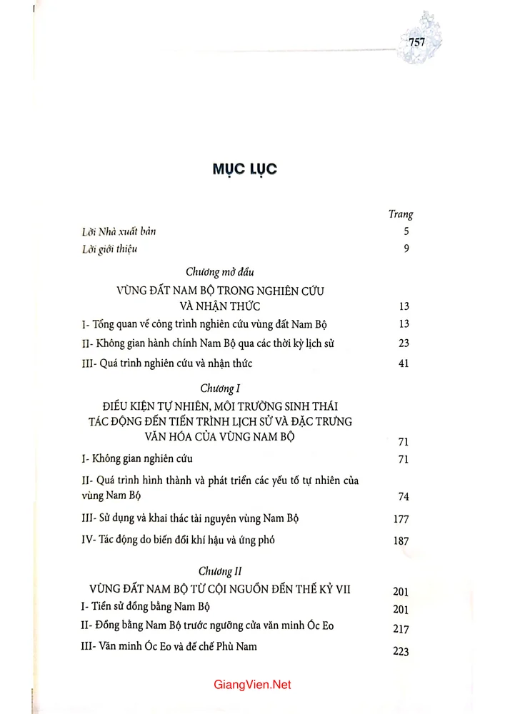 Trang 1 - Ảnh minh họa nội dung sách Vùng đất Nam bộ quá trình hình thành và phát triển