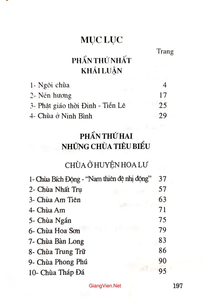 Trang bìa chính thức sách Chùa Ninh Bình