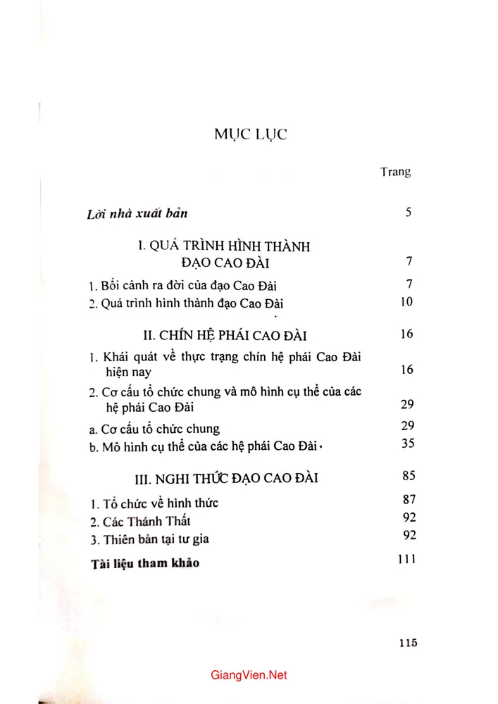 Trang bìa chính thức sách Đạo Cao Đài tri thức cơ bản