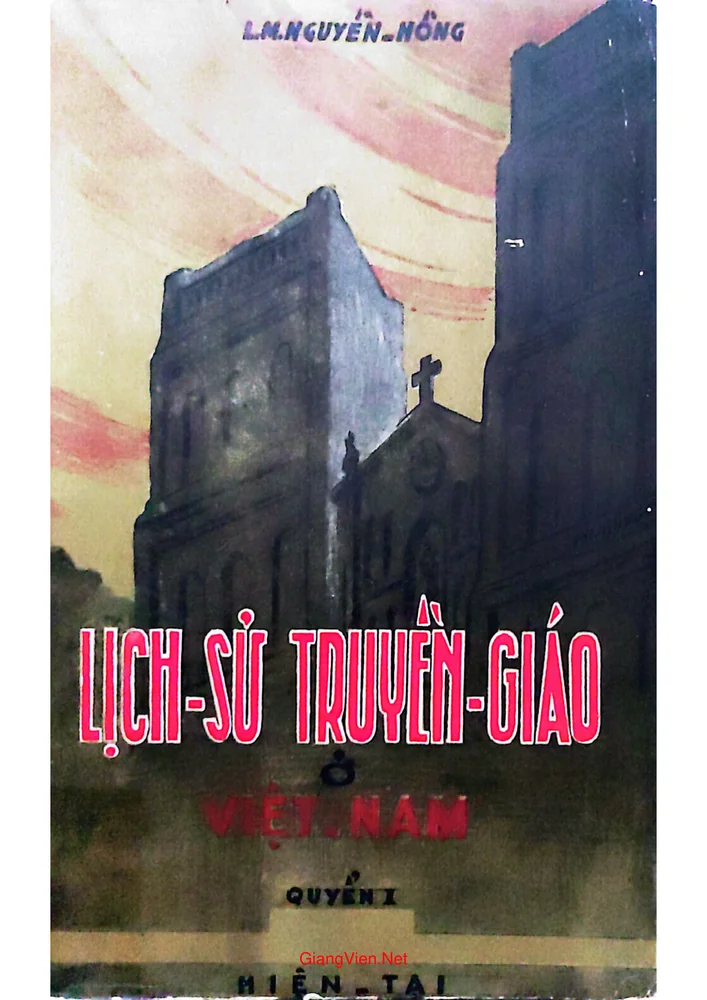 Ảnh bìa của Lịch sử truyền giáo Việt Nam