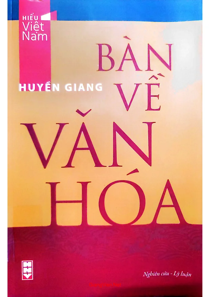 Ảnh bìa của Bàn về văn hoá