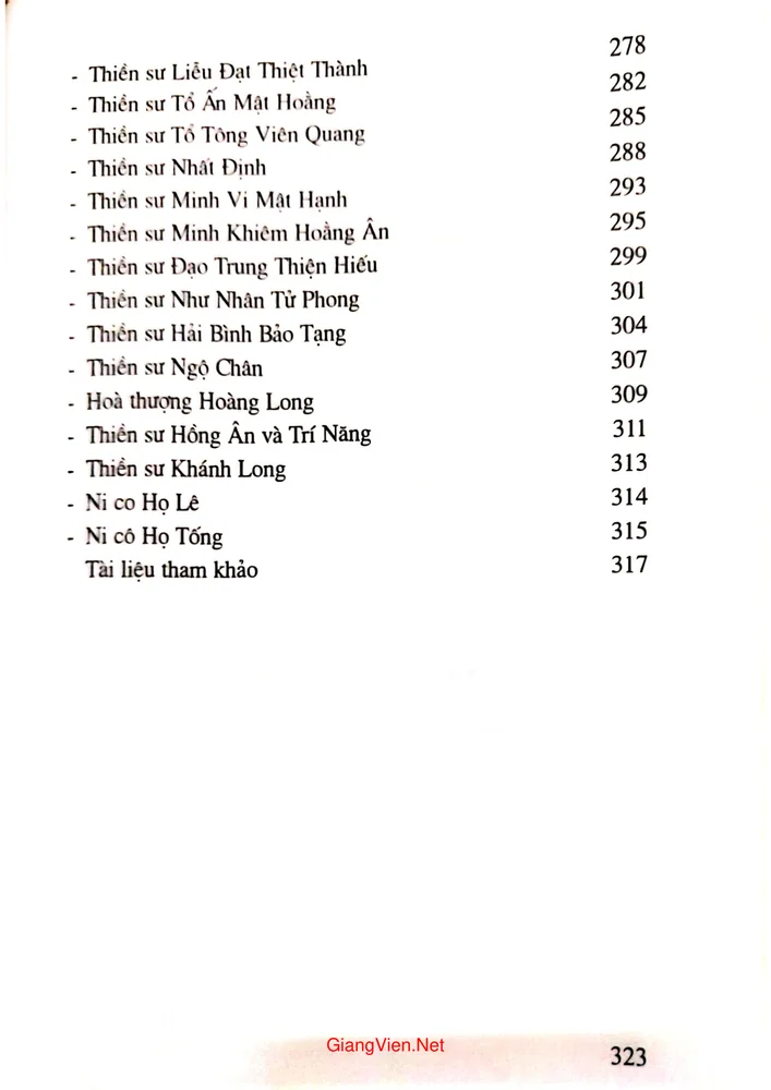 Trang 5 - Ảnh minh họa nội dung sách Thiền tăng truyện ký
