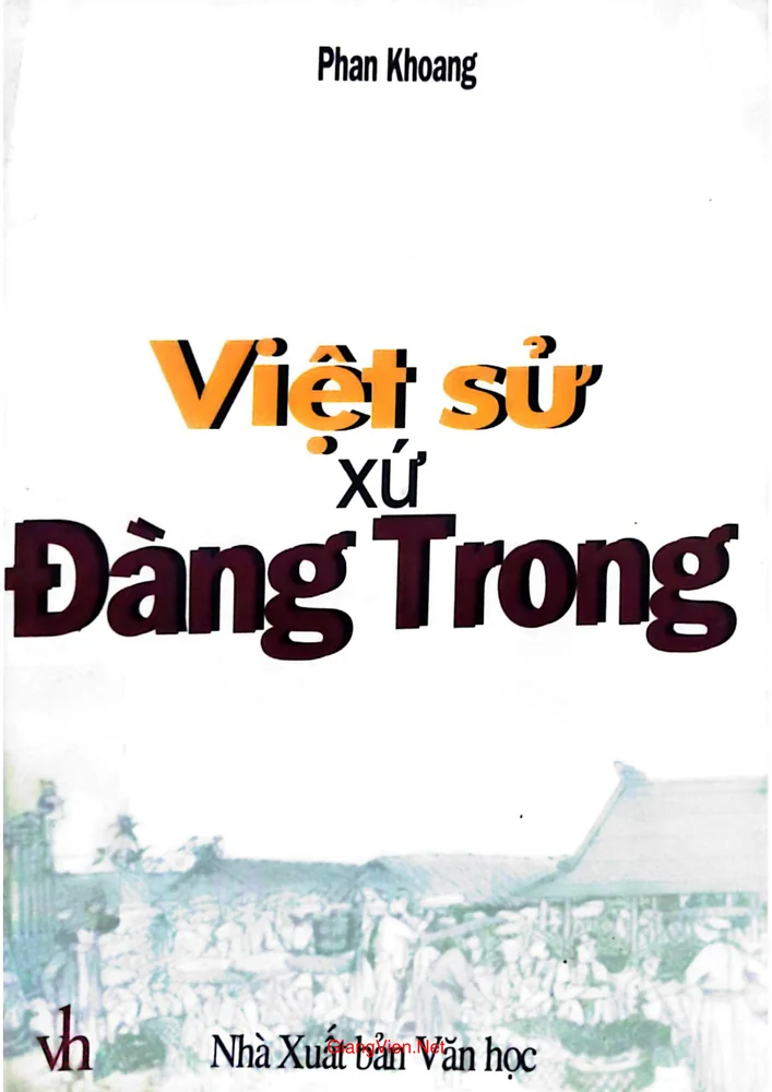 Ảnh bìa của Việt sử xứ đàng trong