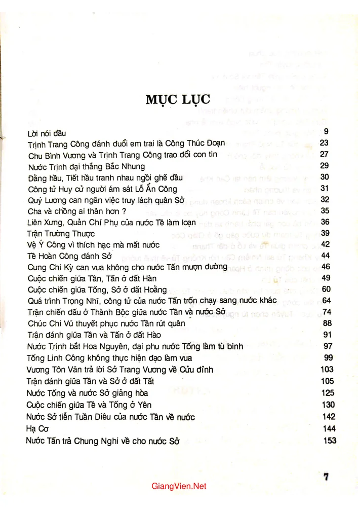 Trang 1 - Ảnh minh họa nội dung sách Tả truyện bức tranh về cuộc diện liệt quốc