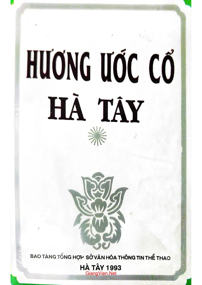 Ảnh bìa của Hương ước cổ Hà Tây