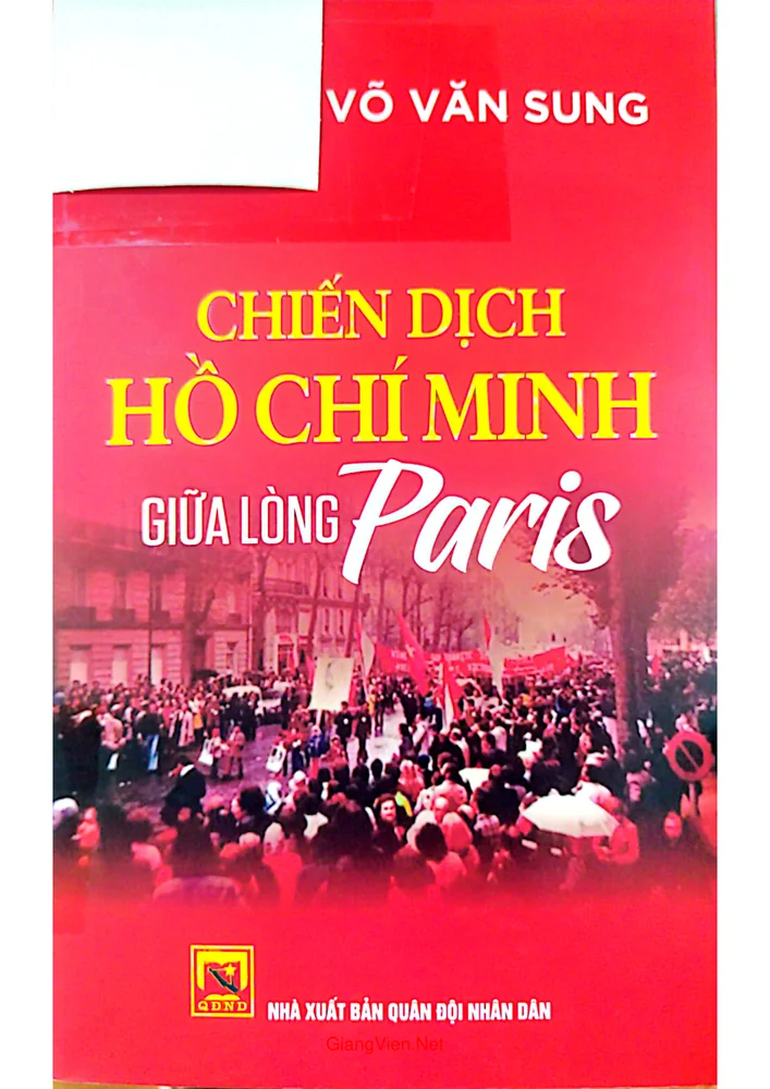 Ảnh bìa của Chiến dịch Hồ Chí Minh giữa lòng Paris