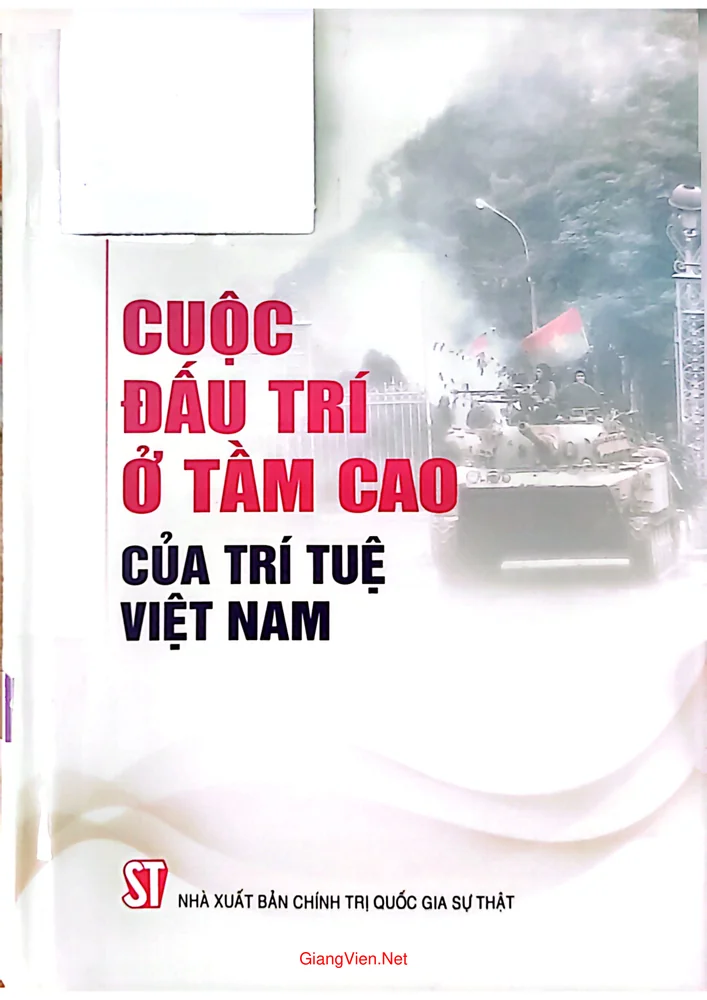 Ảnh bìa của Cuộc đấu trí ở tầm cao của trí tuệ Việt Nam