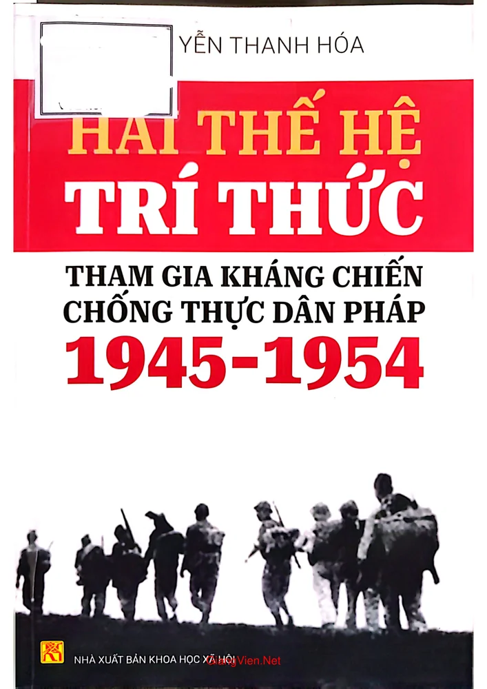 Ảnh bìa của Hai thế hệ trí thức tham gia kháng chiến chống thực dân Pháp 1945 đến 1954