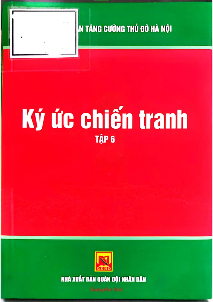 Ảnh bìa của Ký ức chiến tranh tập 6