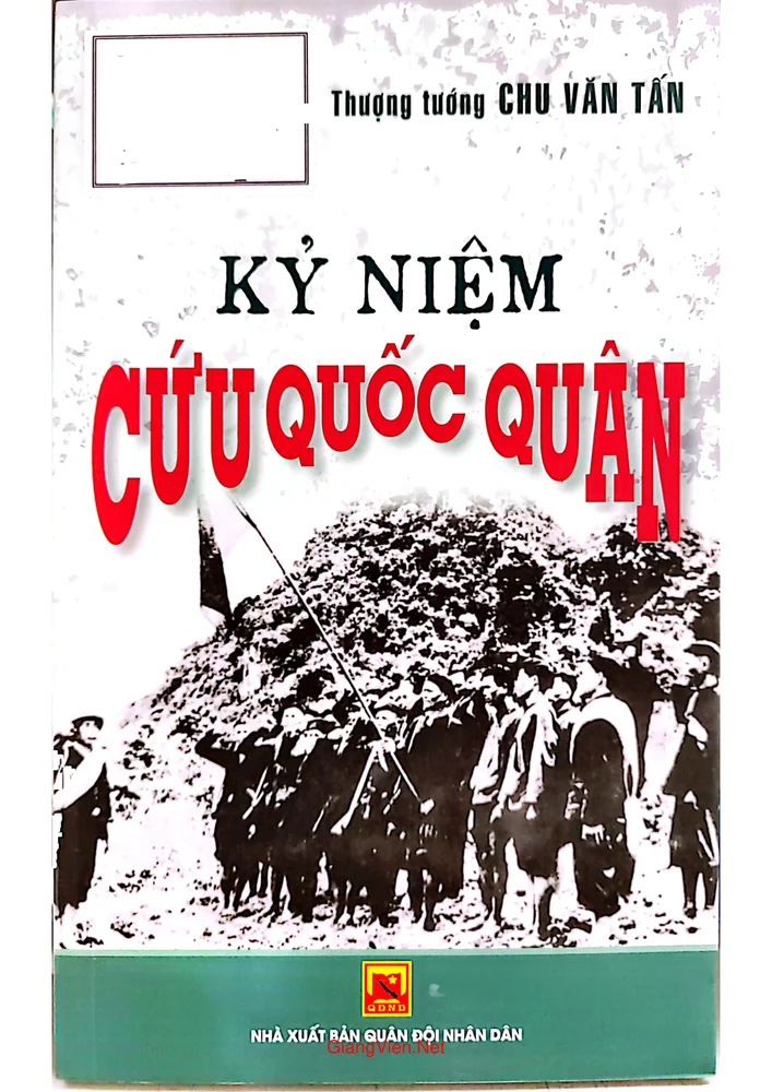 Ảnh bìa của Kỷ niệm Cứu quốc quân