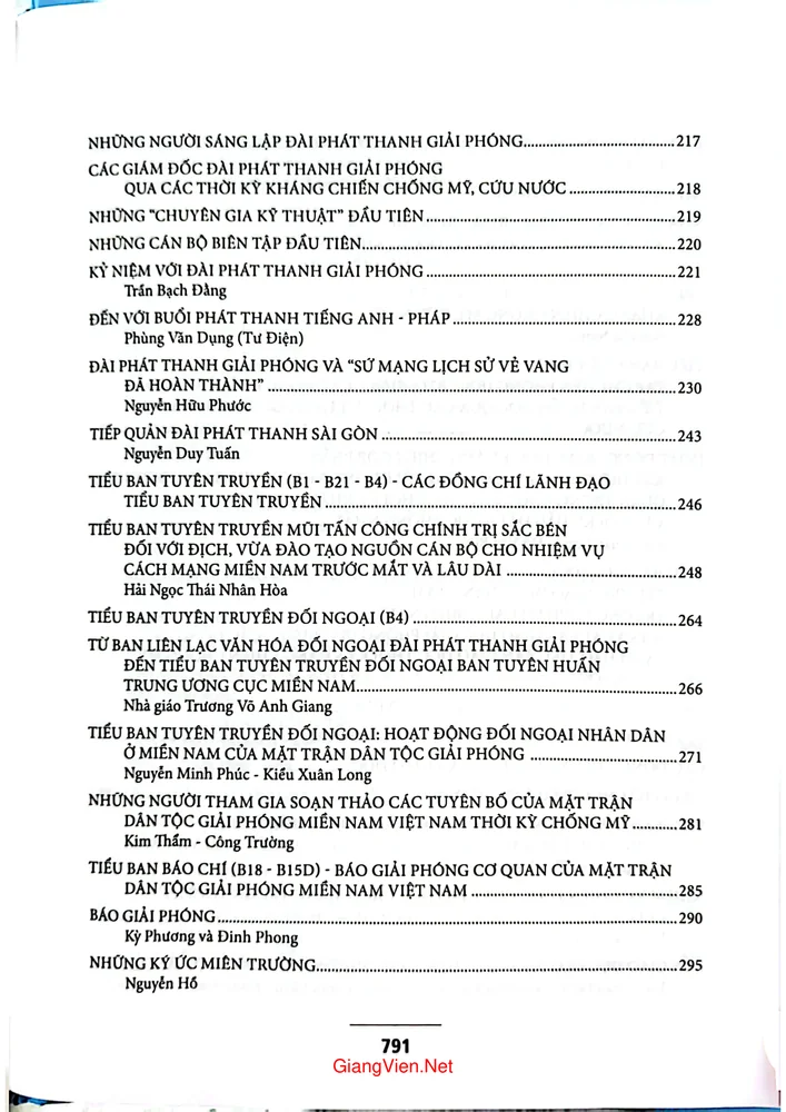 Trang 5 - Ảnh minh họa nội dung sách Kỷ yếu truyền thống Ban tuyên huấn Trrung ương cục Miền Nam giai đoạn 1961 đến 1975