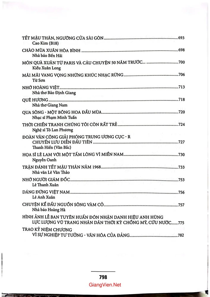 Trang 12 - Ảnh minh họa nội dung sách Kỷ yếu truyền thống Ban tuyên huấn Trrung ương cục Miền Nam giai đoạn 1961 đến 1975