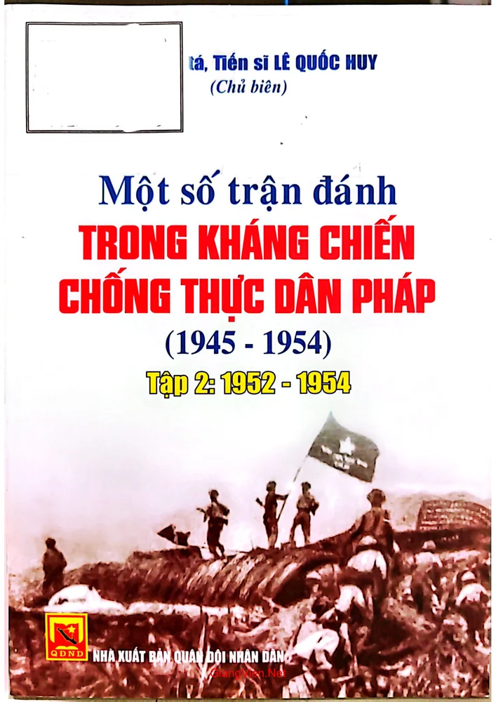 Ảnh bìa của Một số trận đánh trong kháng chiến chống thực dân Pháp từ 1945 đến 1954