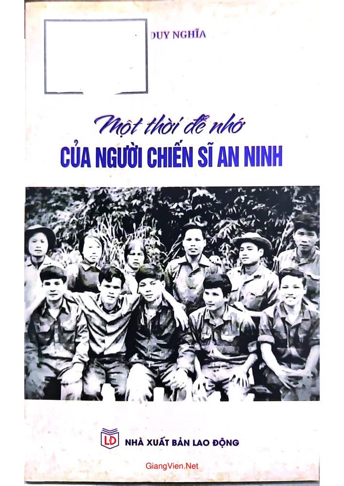 Ảnh bìa của Một thời để nhớ của người chiến sĩ An ninh