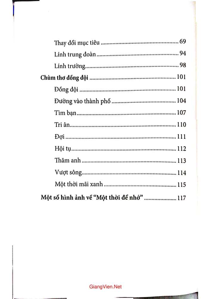 Trang 2 - Ảnh minh họa nội dung sách Một thời để nhớ Z23 Lữ đoàn 316 đặc công biệt động Bộ tham mưu miền B2