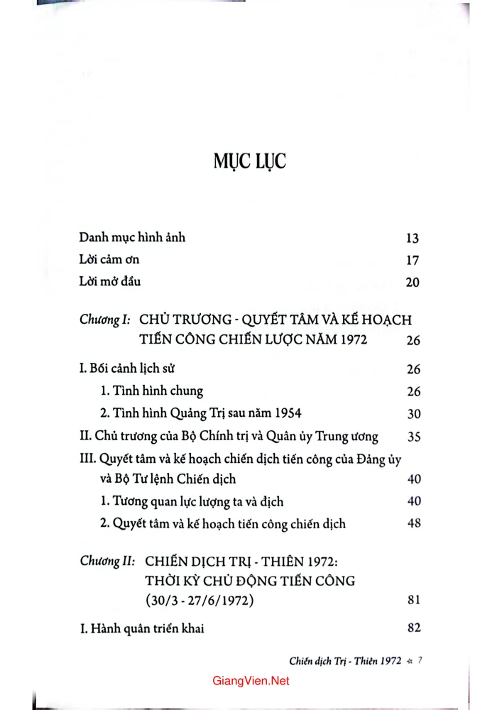 Trang bìa chính thức sách Chiến dịch Trị Thiên 1972