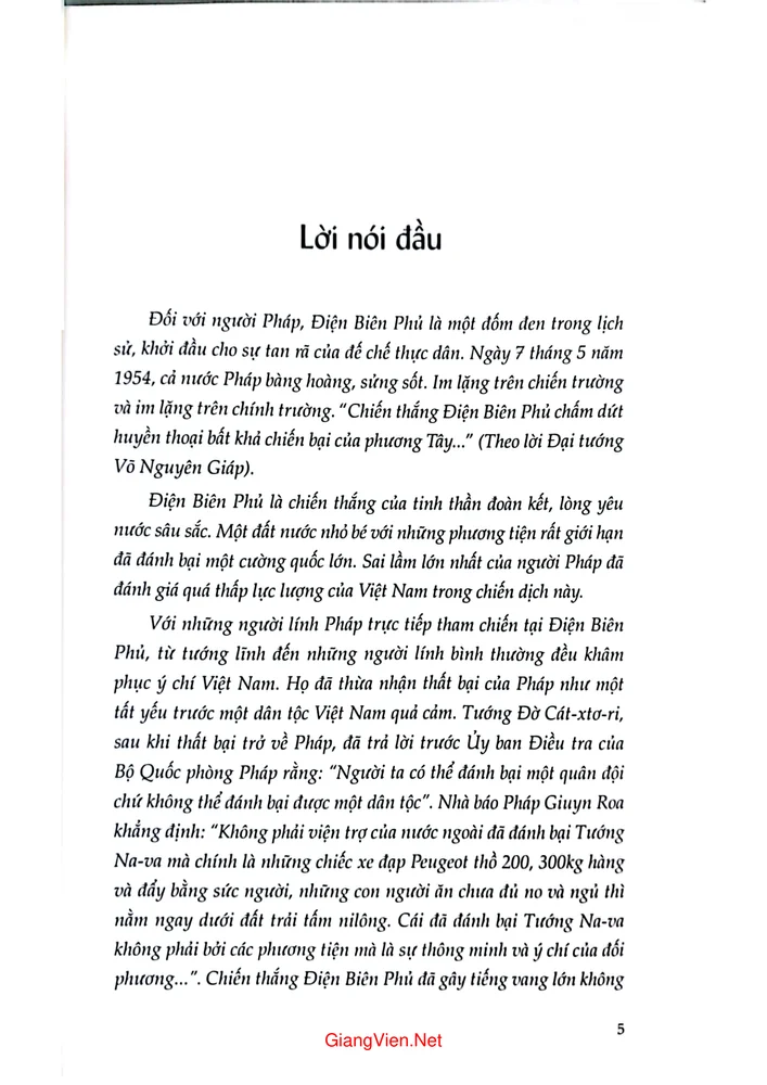 Trang bìa chính thức sách Chiến thắng Điện Biên Phủ năm 1954 dưới góc nhìn của người nước ngoài