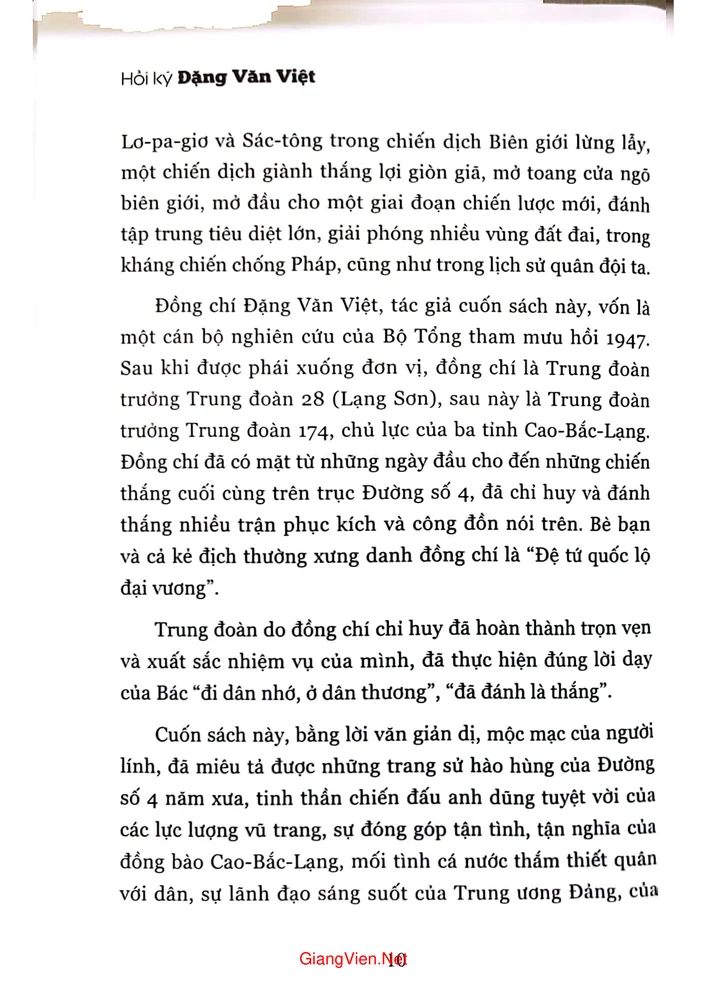 Mục lục chi tiết trang 4 sách Hồi ký Đặng Văn Việt Hùm xám đường số 4