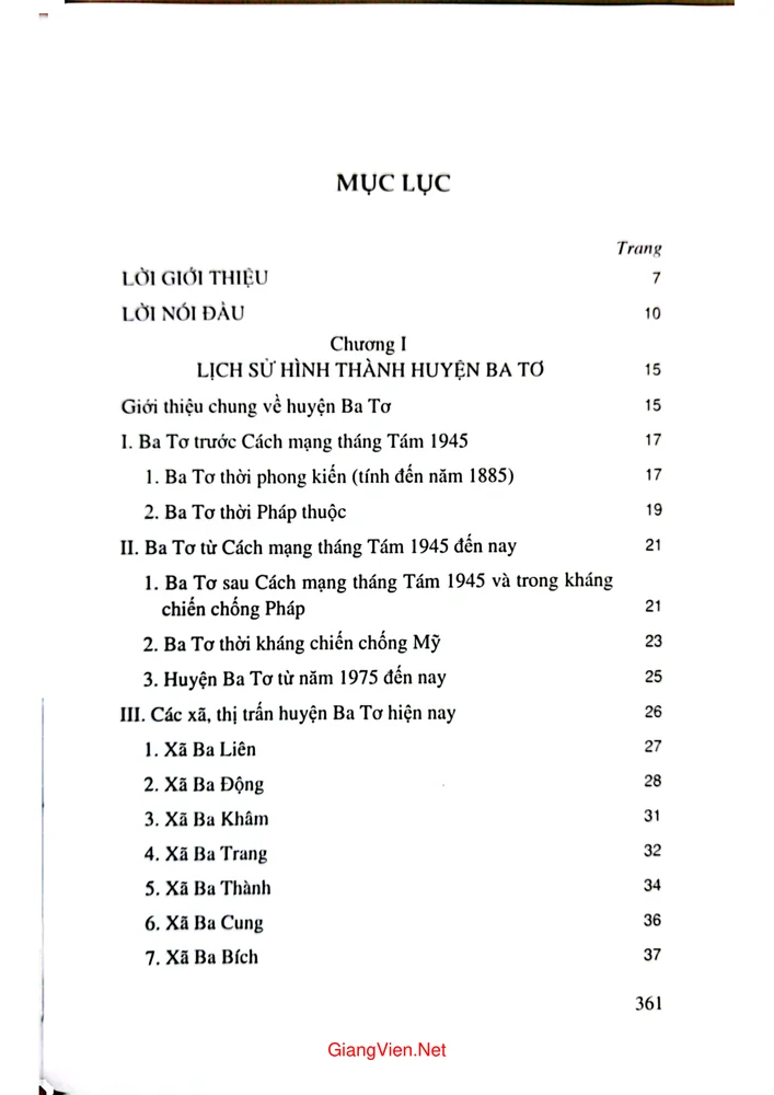 Trang bìa chính thức sách Ba Tơ đất nước con người