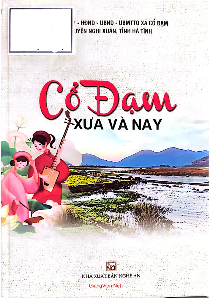 Ảnh bìa của Cổ Đạm xưa và nay