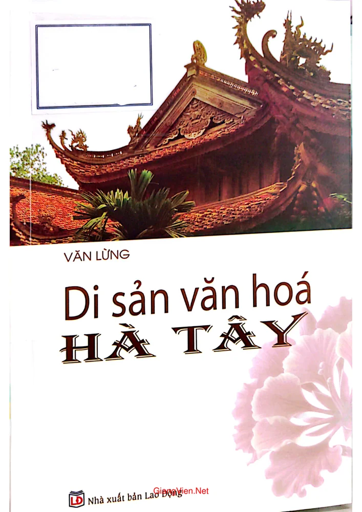 Ảnh bìa của Di sản văn hóa Hà Tây