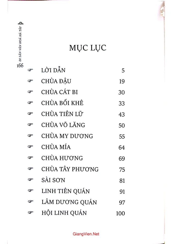 Trang 1 - Ảnh minh họa nội dung sách Di sản văn hóa Hà Tây