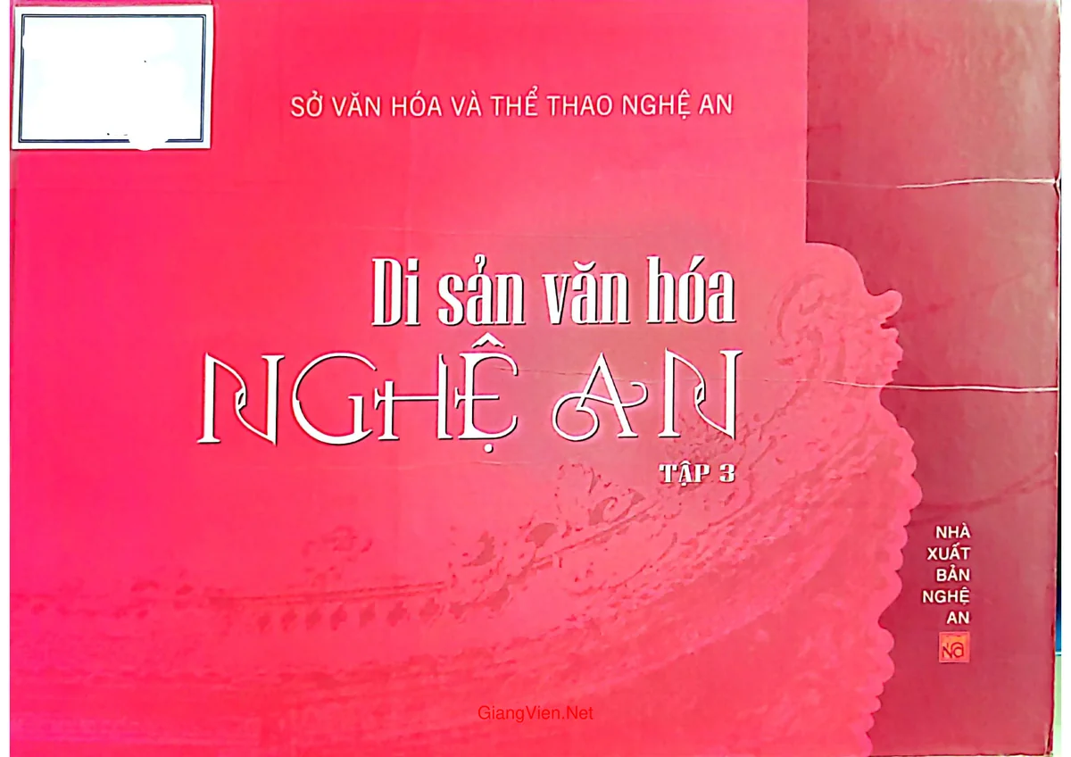 Ảnh bìa của Di sản văn hóa Nghệ An