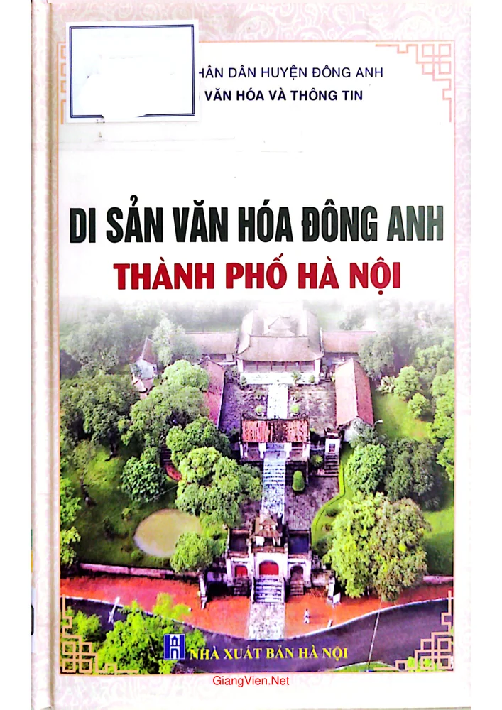 Ảnh bìa của Di sản văn hóa Đông Anh thành phố Hà Nội
