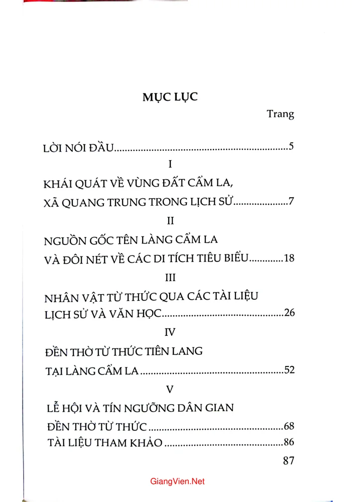 Trang bìa chính thức sách Di tích lịch sử, văn hóa Đền thờ Từ Thức