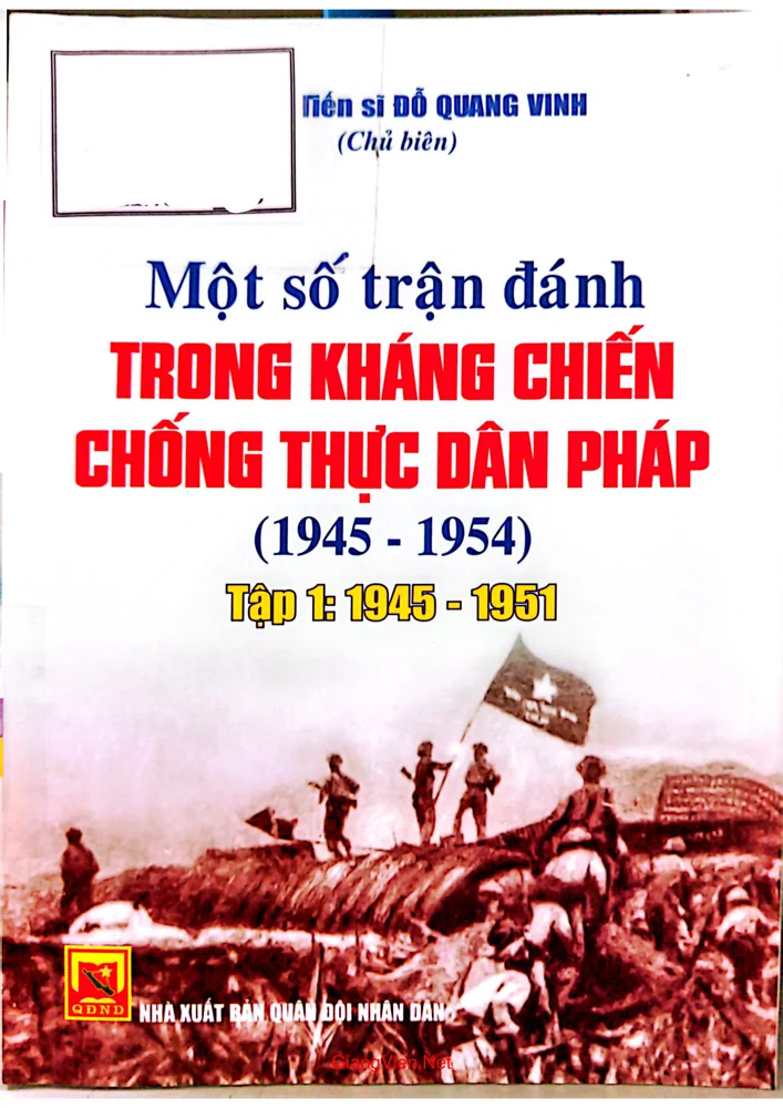 Ảnh bìa của Một số trận đánh trong kháng chiến chống Thực dâp Pháp (1945-1954)