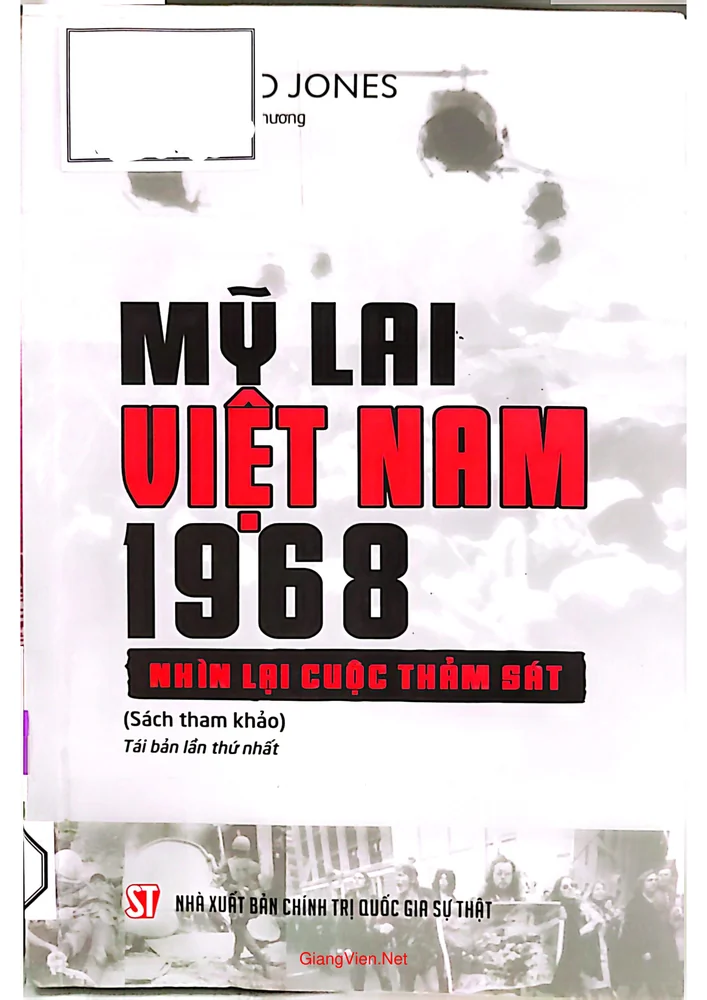 Ảnh bìa của Mỹ lai Việt Nam 1968 nhìn lại cuộc thảm sát