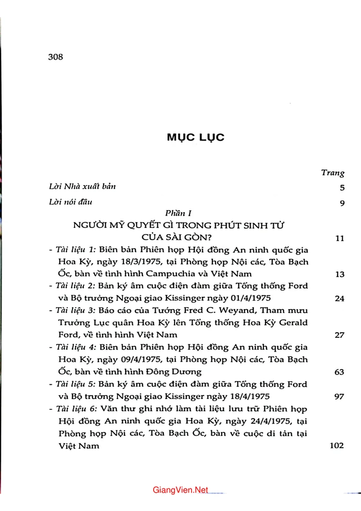 Trang bìa chính thức sách Những biên bản cuối cùng tại nhà trắng - Phút sụp đổ của Việt Nam cộng hòa