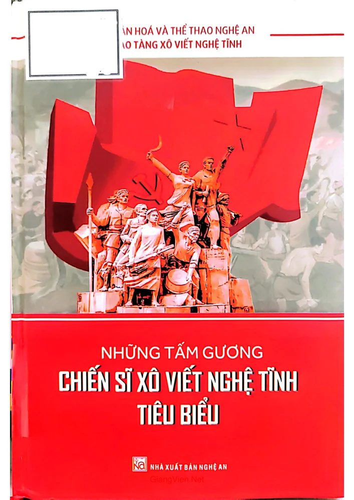 Ảnh bìa của Những tấm gương chiến sỹ Xô viết Nghệ tĩnh tiêu biểu